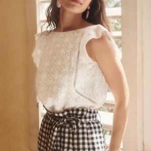 Sézane Amande blouse 4/36